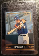 1991 GOLD LEAF ROOKIES #BC14 JEFF BAGWELL ROOKIE CARD RC HOUSTON ASTROS HOF