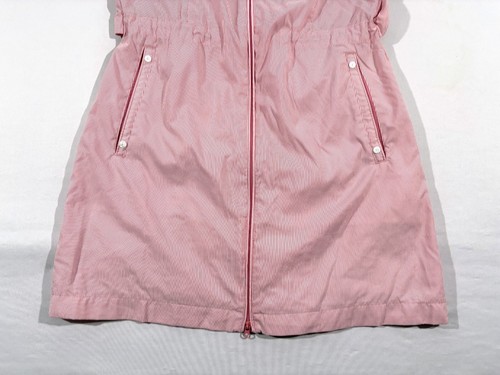 Vestido Vintage Años 90 Le Coq Sportif Golf Colección Rosa Rayas Sin Mangas Cremallera XS - Imagen 3 de 14