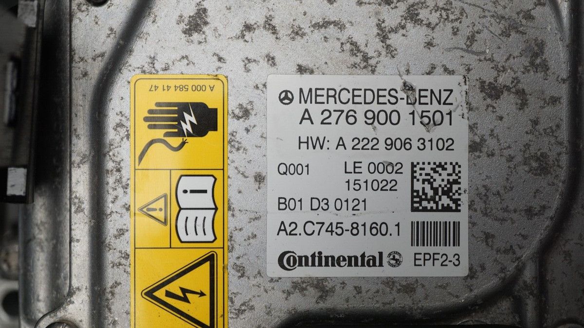 GENUINE MERCEDES BENZ S W222 HYBRID BATTERY CONTROL UNIT MODULE 
