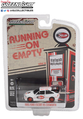 Ford Escort RS Cosworth läuft leer 1995 Red Line Greenlight 41140-E 1/64