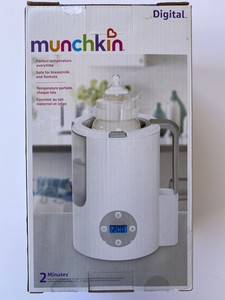 munchkin memory timer bottle warmer