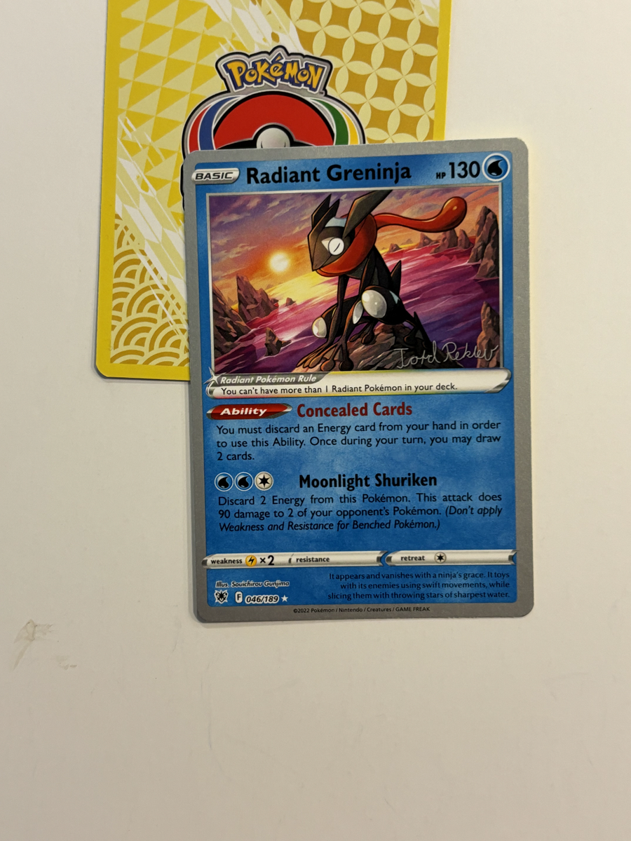 Radiant Greninja 046/189 2023 World Championships Astral Radiance