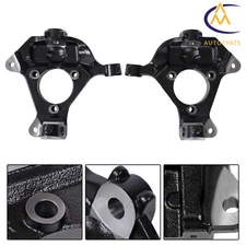 New Pair Front Suspension Steering Knuckle Spindle LH&RH For Sierra Tahoe Yukon