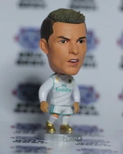 6cm Football Star Real Madrid Figures 7# Cristiano Ronaldo 2017-18 Season White