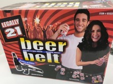 Legally 21 Beer/Can Belt Holds a six-pack/ hand Free 