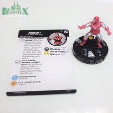Heroclix Black Panther and the Illuminati set Rescue 035 Rare figure w/card