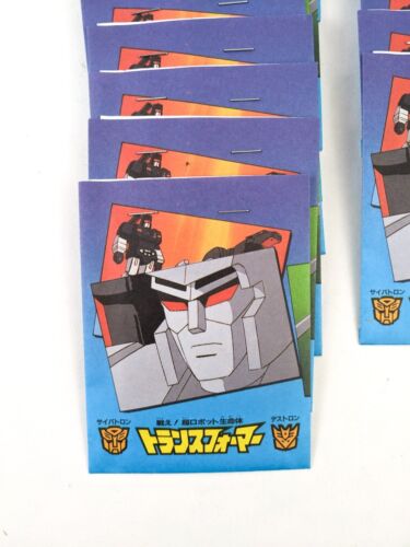 G1 Generation 1 Transformers Takara NTV Menko Komplett Display Packs Album Preis - Bild 3 von 23
