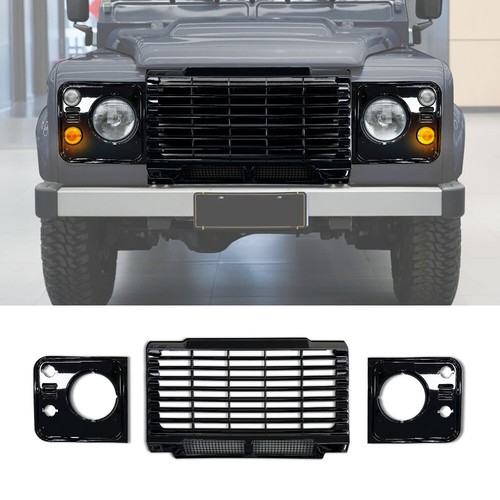Fit For Land Rover Defender 1996-2016 Front Standard Radiator Grille ...