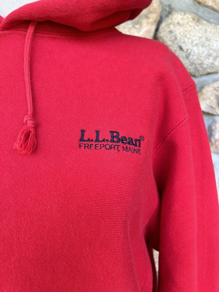 Champion LL Bean Reverse Weave WarmUp Vintage 80's Red Champion LL Bean Reverse Weave WarmUp Vintage 80's Red