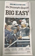 Philadelphia Eagles Super Bowl LIX Champions Inquirer Newspaper 2/10/24 Big Easy