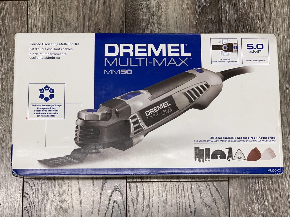 DREMEL MM50-01 5.0Amp Oscillating Multi-Tool Kit W/30 Accessories (NEW)