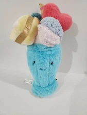 11” F.A.O. Schwarz Tasties Sweet Friends Sundae Milk Shake Stuffed Plush No Tag