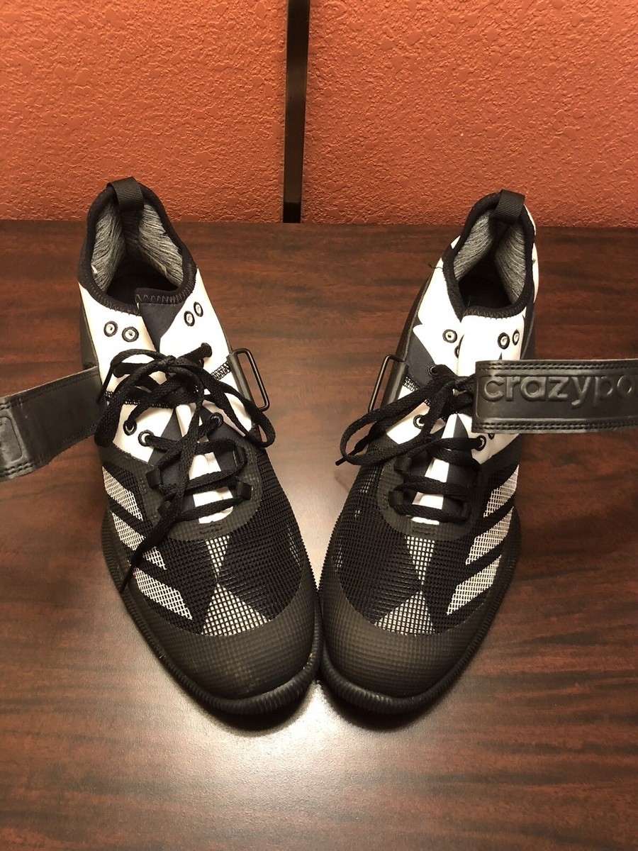 Adidas Mens Crazy Power Black/White Weightlifting Shoe 