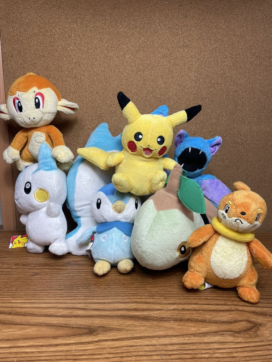 Collection of Pokemon Stuffed Soft Plush Toys Pikachu and Friends