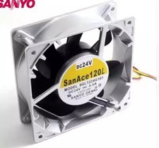 Sanyo 9GL1224G101 12038 DC24V 0.50A 12CM Double Ball Inverter Cooling Fan