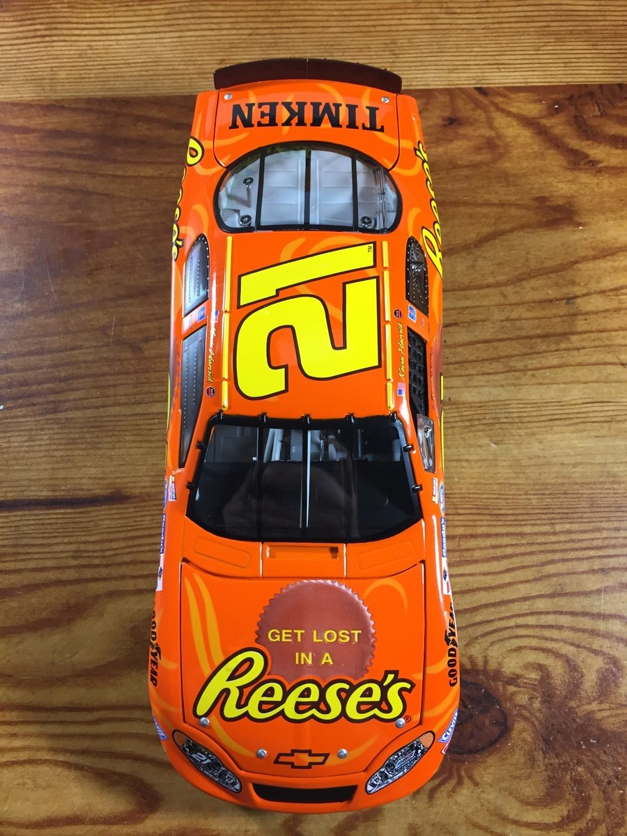 2004 Action KEVIN HARVICK #21 Reeses Diecast Nascar 1/24 Scale | eBay