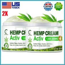 2PCS 1,500,000mg Seed Extra Strength Cooling Pain Relief Cream Back Knee