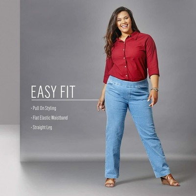 women's plus size chic jeans