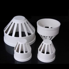 PVC Vent Terminal Soil Pipe Stack Bird Cage - White 50mm 75mm 110mm 160mm