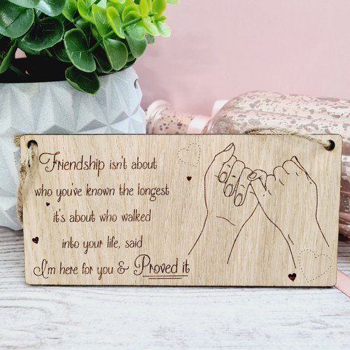 Friendship Plaques Gifts For Women Best Friend Christmas Thank You