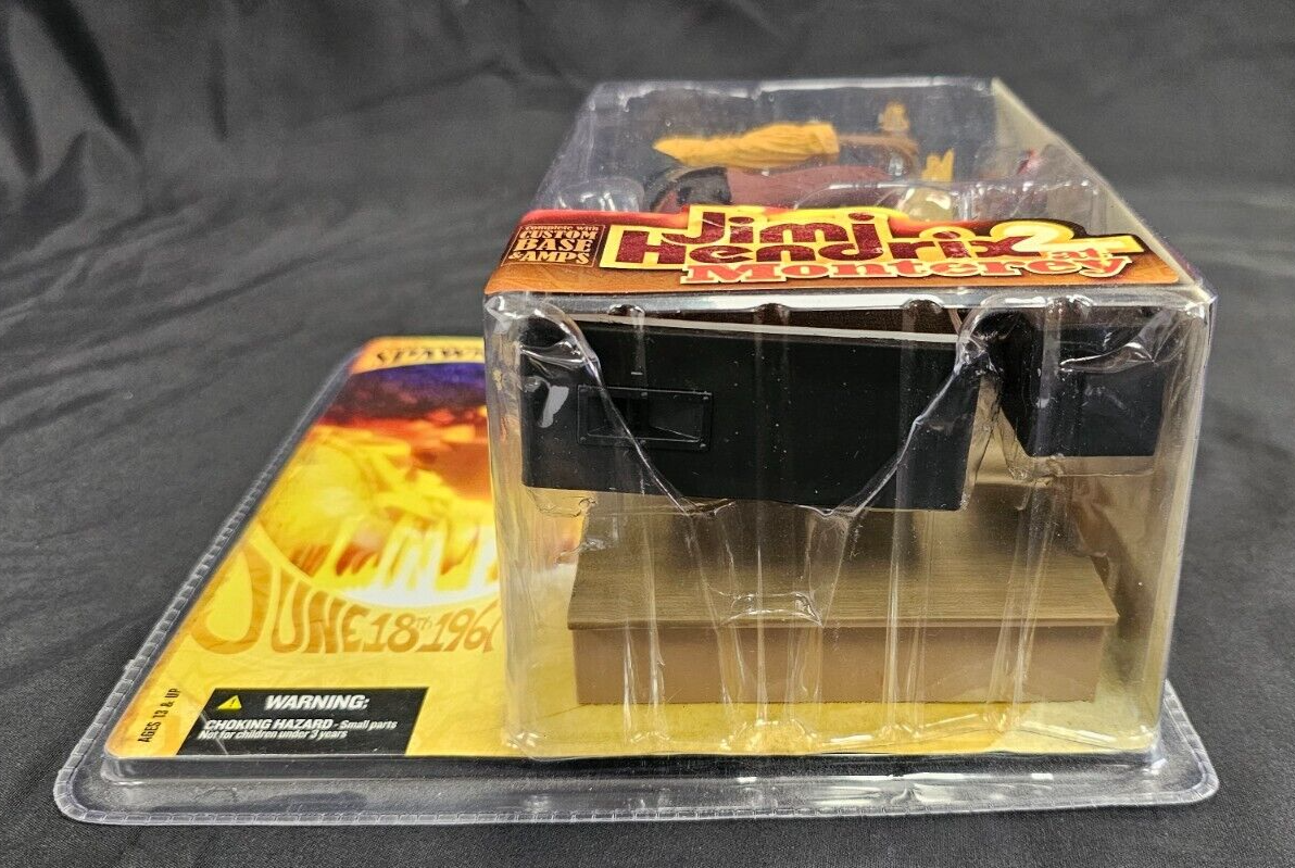 SPAWN JIMI HENDRIX 2 at Monterey Complete with Custom Base & Amps