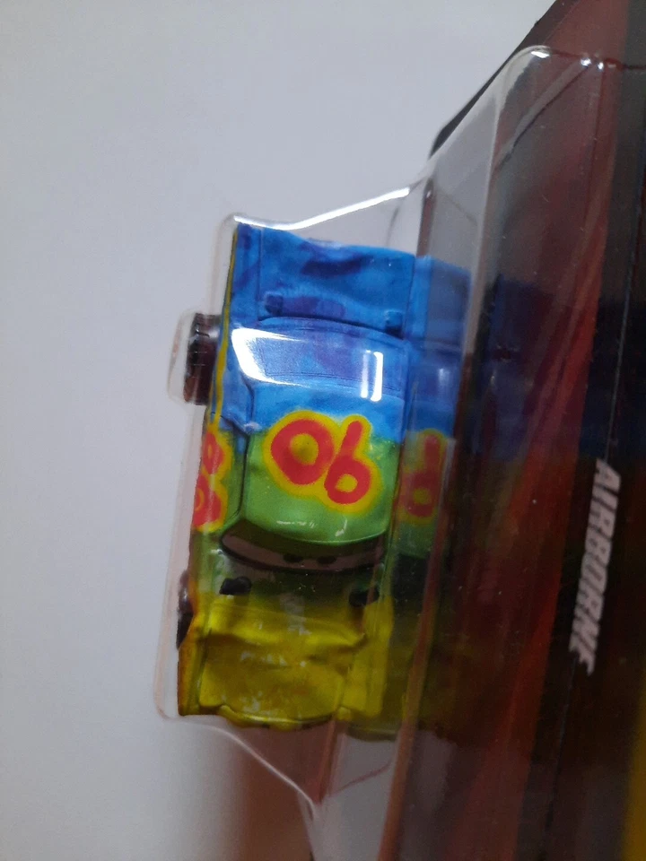 NOVITA' CARS Disney pixar AIRBORNE da CARS 3 2021 mattel scala 1/55 maclama - Immagine 3 di 4