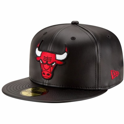 Mens New Era NBA 59Fifty Faux Leather 