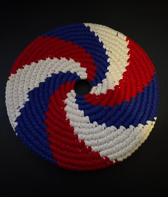 Swirl Pocket Disc Sports Edition 8in Handmade Camping Indoor/Outdoor Fun