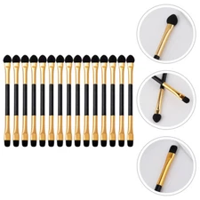 15 Pcs Portable Eyeshadow Applicators Foam Makeup Brush Set Girls