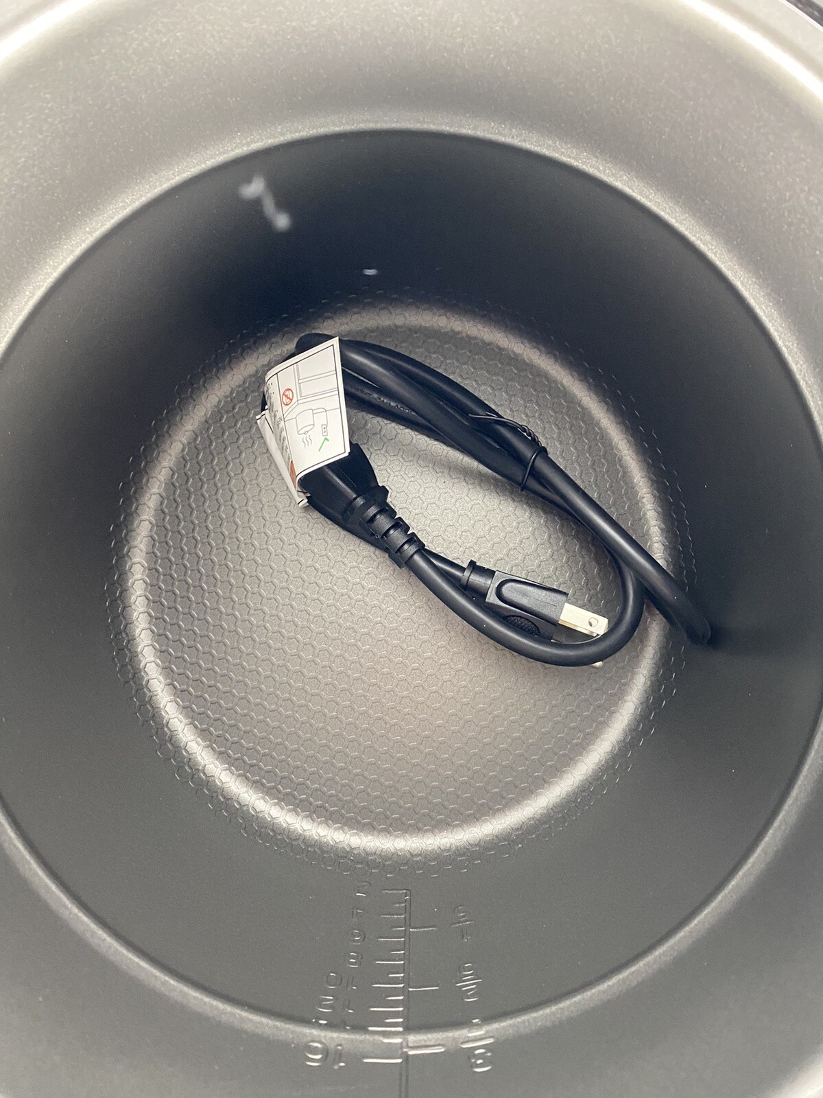 Power Cooker Plus Pressure Cooker Canning Crock 8 QT PPC772P Red (Never