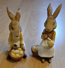 2 Easter Bunnies In Preparation