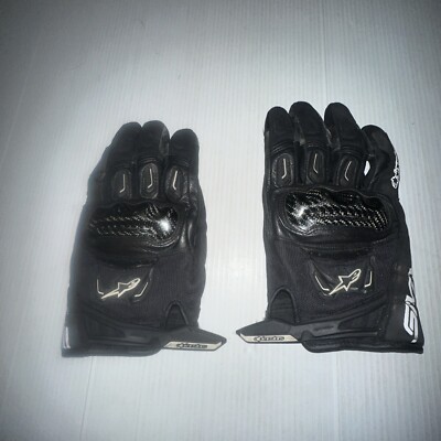 Alpinestars Racing SMX-2 Air Carbon v2 Road Sport Leather Motorcycle Gloves 3XL