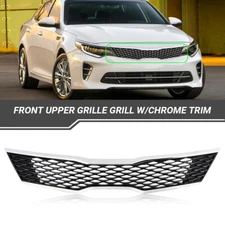 For 2016 2017 2018 Kia Optima SX SXL Turbo Sedan Front Upper Bumper Grill Chrome