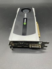 NVIDIA Quadro 5000 GPU Dell 2.5 GB GDDR5 PCIe Graphics Card 0YMYKM YMYKM