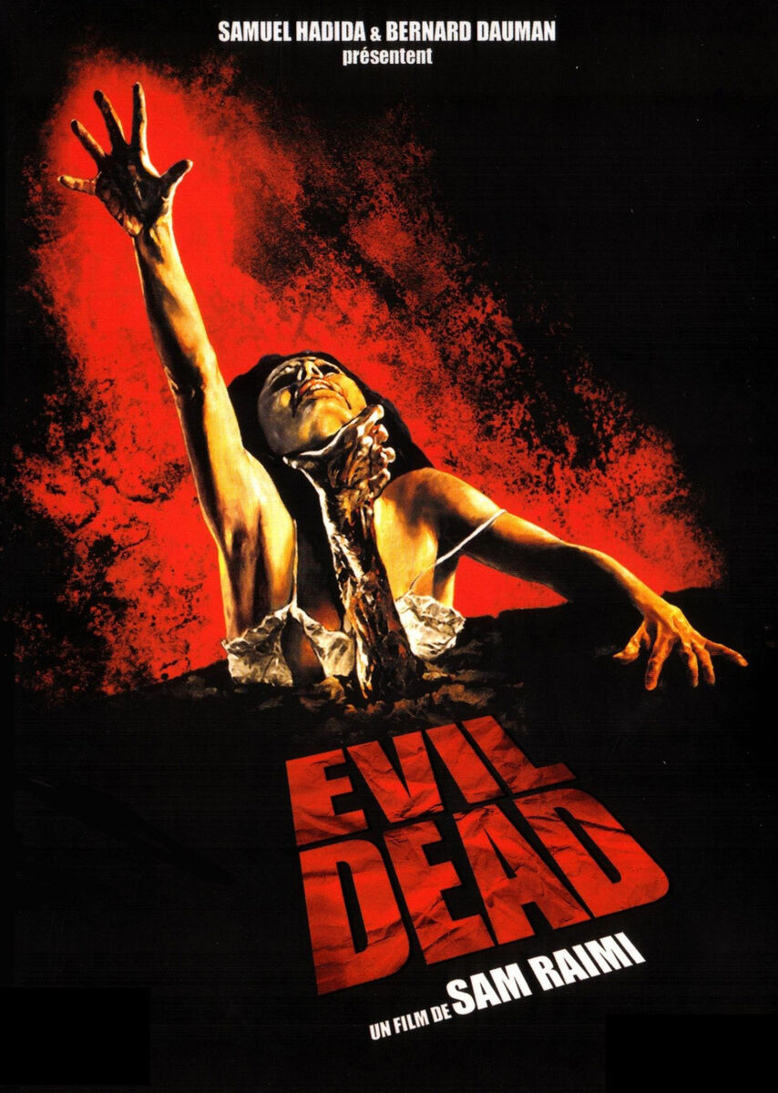 EVIL DEAD (1981) Movie POSTER Rare Horror Gore