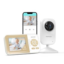 Video Baby Monitor Camera,2-Way Talk Audio Cam Monitor with Lullabies Baby Monit