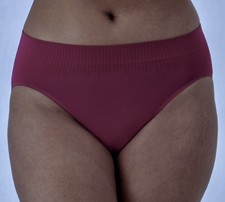 BALI Comfort Revolution Modern Seamless Cerise Hi Cut Panty Womens S M L XL 2XL