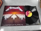LP VINYL METALLICA ALBUM MASTER OF PUPPETS MFN 60 UK 1ST PRESS EX/EX SUPER