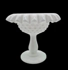 Vintage Fenton White Milk Glass Hobnail 3 Pc Fairy Lamp Bottom Base Only