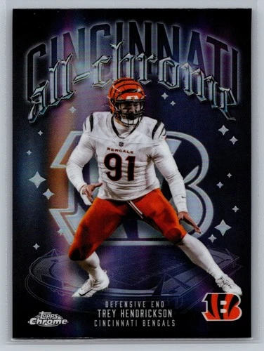 2025 Topps Chrome Trey Hendrickson Base (RAW)