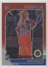 2019-20 Panini NBA Hoops Premium Stock Red Prizm Darius Bazley #249 e6q