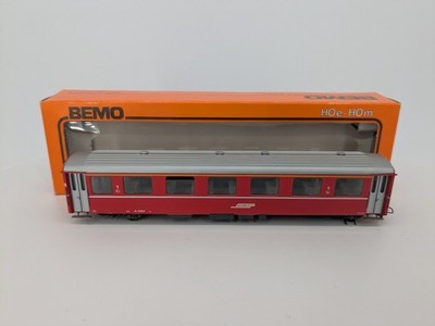 Bemo 3268 - RhB Rhätische Bahn Passenger Car - HOm Scale