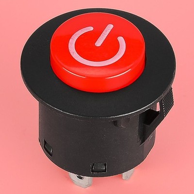 1x Kinderspielzeug Elektroauto Motor Start Stop Druckknopfschalter 12V