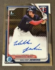 2024 Bowman Walker Jenkins Chrome Auto Autograph 1st Prospect #CPA-WJ Twins