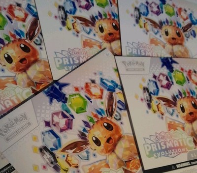 Prismatic Evolutions Elite Trainer Box *Outer Sleeve* Eevee Umbreon Pokemon TCG