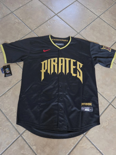 Jersey Roberto Clemente Sewn #21 Black 2026 City Connect Stitched