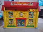 Vtg Fisher Price 1976 931 Childrens Hospital Playset Incomplete