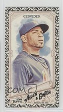 2018 Topps Allen & Ginter Mini Black Yoenis Cespedes #242 bn5