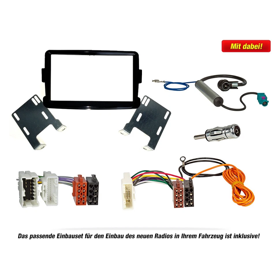 PIONEER 2-DIN DMH-A3300DAB Auto Radioset für OPEL Vivaro B - 2014-2019 - Bild 3 von 4
