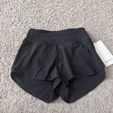 NWT Women’s Lululemon Athletica Speed Up High Rise 2.5” Mesh Vent Shorts (XXS)